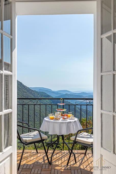Havre De Paix Et Vue Exceptionnelle Proche Monaco Villa Peille Exterior photo